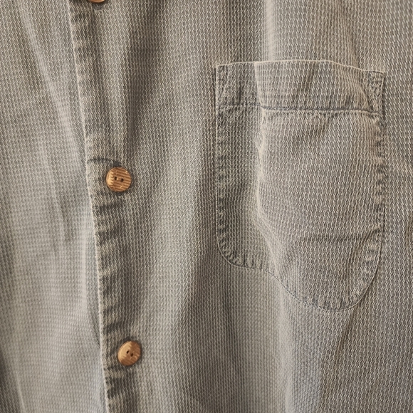 Tommy Bahama Blue 100% Silk Original Fit Casual Button Down Shirt Mens Large - Picture 2 of 7